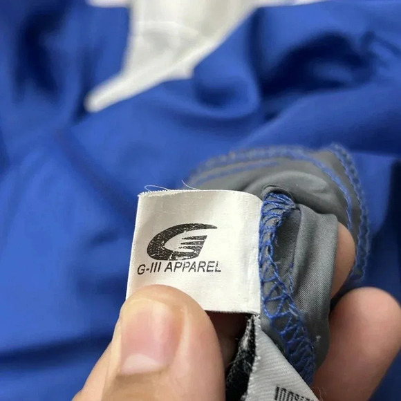 Vintage Indianapolis Colts Jacket Mens XL Blue SI Official NFL Team Windbreaker - Picture 10 of 11